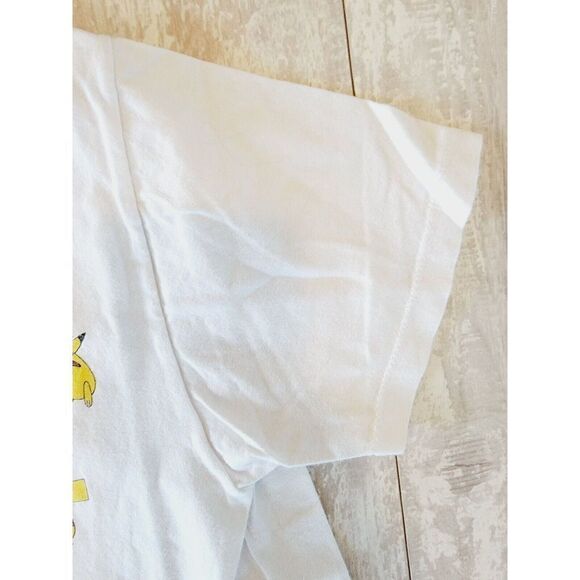 Pokemon S‎ Pikachu Variety T-Shirt White Unisex 2015 SS Discontinued - Picture 3 of 5